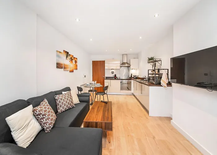 Apartamento Cozy Centre - Ideal For Long & Contractors - Balcony - Sleeps 3 - Free Wifi Leeds (West Yorkshire)