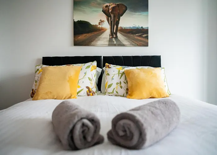 Apartamento Cozy Centre - Ideal For Long & Contractors - Balcony - Sleeps 3 - Free Wifi